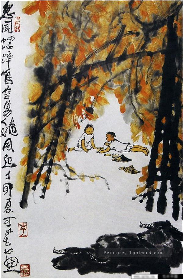 Li keran 3 traditionnelle chinoise Peintures à l'huile
